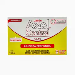 Farmacias YZA Jabón Axel Control Azufre 125 g oferta