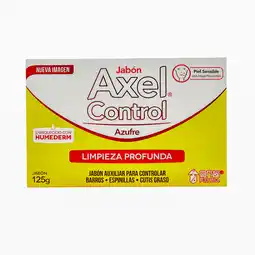 Farmacias YZA Jabón Axel Control Azufre 125 g oferta