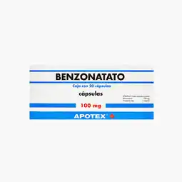 Farmacias YZA Benzonatato Apotex 100Mg 20 Caps oferta