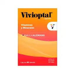 Farmacias YZA Vivioptal 60 capsulas oferta