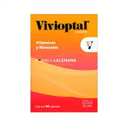 Farmacias YZA Vivioptal 60 capsulas oferta