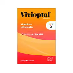 Farmacias YZA Vivioptal 60 capsulas oferta
