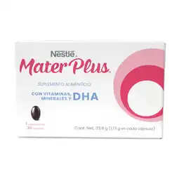 Farmacias YZA Nestle Mater Plus DHA 34g oferta