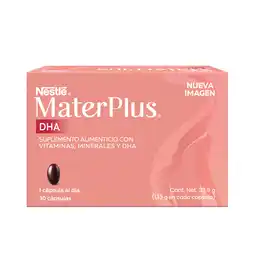 Farmacias YZA Nestle Mater Plus DHA 34g oferta