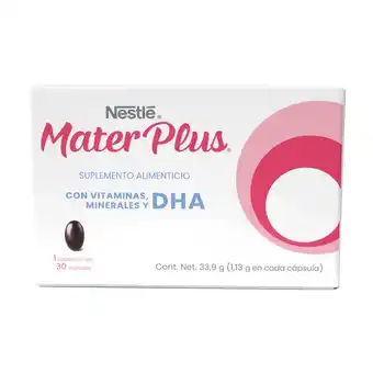 Farmacias YZA Nestle Mater Plus DHA 34g oferta