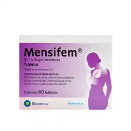 Farmacias YZA Mensifem Itx 20Mg 60 Tabs oferta