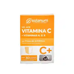 Farmacias YZA Solanum Vitamina C+A D E 30 Caps oferta