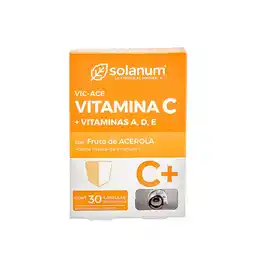 Farmacias YZA Solanum Vitamina C+A D E 30 Caps oferta