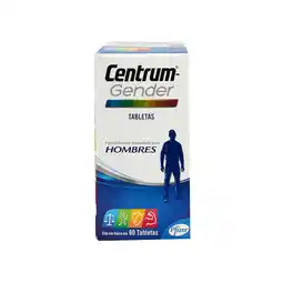 Farmacias YZA Centrum Gender +50 Hombre 60 Tabs oferta