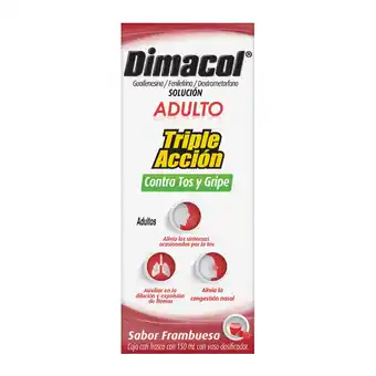 Farmacias YZA Dimacol Adulto Frasco 150ml oferta