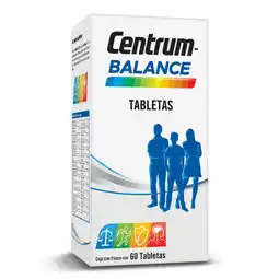 Farmacias YZA Centrum Formula Avanzada 60 Tabs oferta