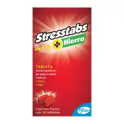 Farmacias YZA Stresstabs Con Hierro 30 Gra oferta