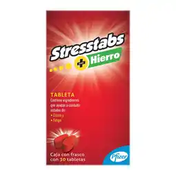 Farmacias YZA Stresstabs Con Hierro 30 Gra oferta