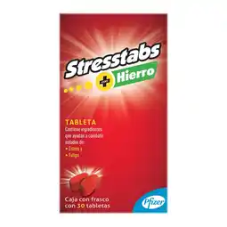 Farmacias YZA Stresstabs Con Hierro 30 Gra oferta