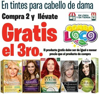 HEB Tintes para cabello oferta