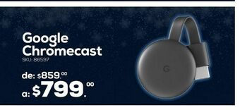 RadioShack Google chromecast oferta