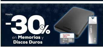 Memorias y discos duros
