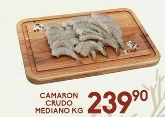 Alsuper Camaron crudo mediano kg oferta