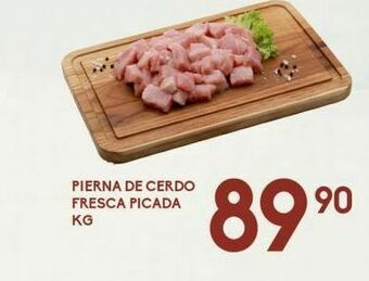 Alsuper Pierna de cerdo fresca picada kg oferta