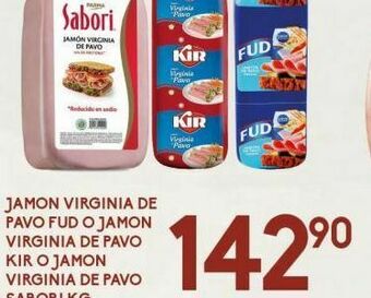Alsuper Jamón virginia sabori oferta