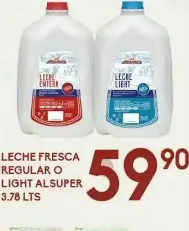 Alsuper Leche entera al super oferta