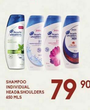 Alsuper Shampoo head & shoulders oferta