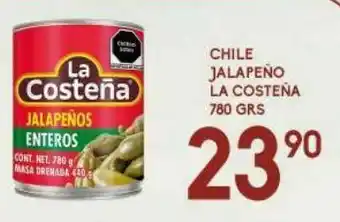 Alsuper Chiles la costeña 780g oferta