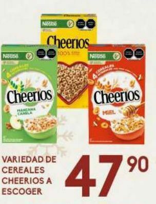 Alsuper Variedad de cereales cheerios oferta