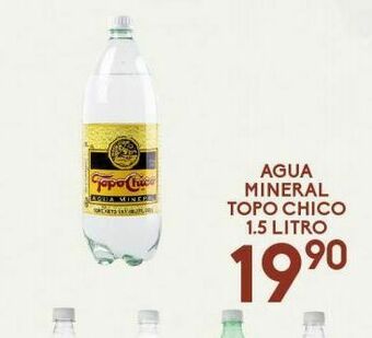 Alsuper Agua con gas topo chico oferta