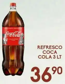 Alsuper Refresco de cola coca cola 3lt oferta