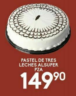 Alsuper Pasteles oferta