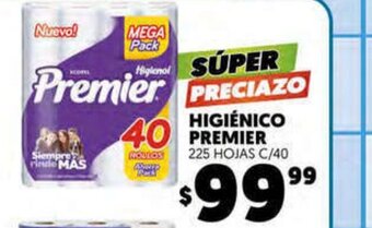 Merco Higienico Premier 225 Hojas C/40 oferta