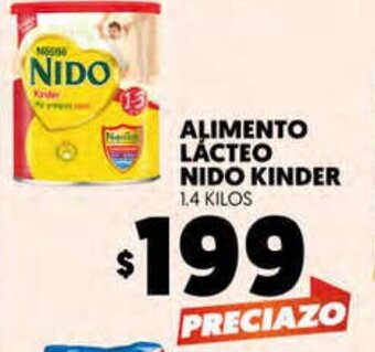 Alimento Lacteo Nido Kinder 1.4 Kilos