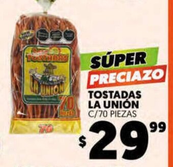 Merco Tostadas La Union C/70 Piezas oferta