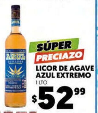 Merco Licor de Agave Azul Extremo 1 Lto oferta
