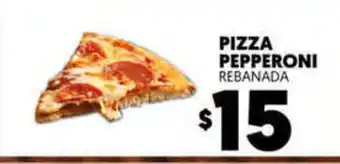 Pizza Pepperoni Rebanada