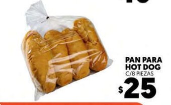 Merco Pan para Hot Dog c/8 piezas oferta