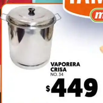 Vaporera Crisa No. 34