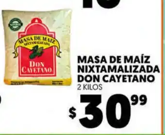 Merco Masa de Maiz Nixtamalizada Don Cayetano 2 Kilos oferta