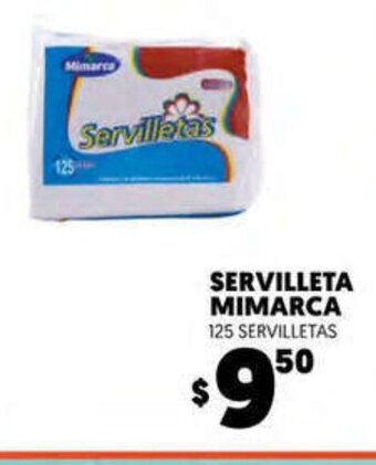 Merco Servilleta Mimarca 125 Servilletas oferta