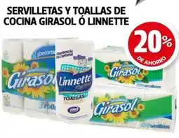 Farmacias Guadalajara Girasol ó linnette servilletas y toallas de cocina oferta