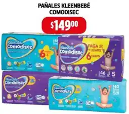 Farmacias Guadalajara Kleenbebé pañales comodisec oferta