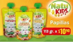 Farmacias Guadalajara Natu kids papillas oferta