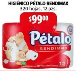 Farmacias Guadalajara Pétalo higiénico rendimax oferta