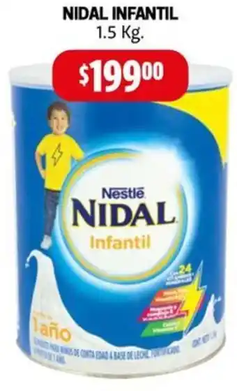 Farmacias Guadalajara Nestlé nidal infantil oferta