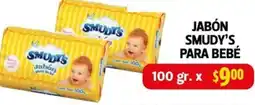Farmacias Guadalajara Smudy's jabón para bebé oferta