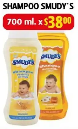 Farmacias Guadalajara Smudy´s shampoo oferta