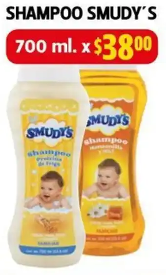 Farmacias Guadalajara Smudy´s shampoo oferta