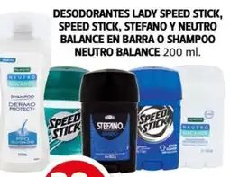 Farmacias Guadalajara Lady speed stick, speed stick, stefano y neutro desodorantes oferta