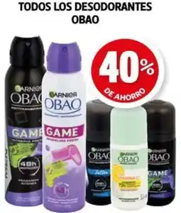 Farmacias Guadalajara Obao todos los desodorantes oferta